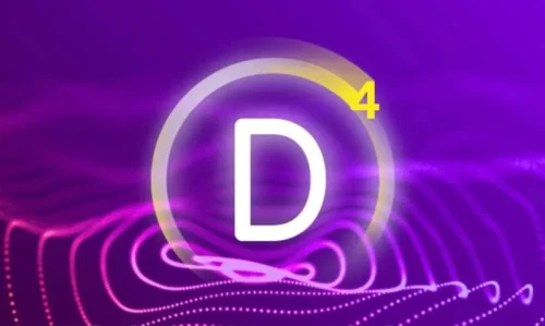 custom logo of Divi 4